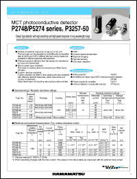 P5274-01 Datasheet