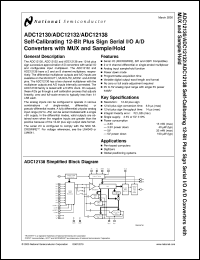 ADC12132CIMSA Datasheet