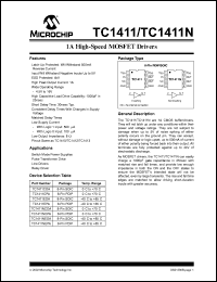 TC1411NCPA Datasheet