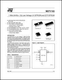 M27V102 Datasheet