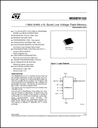 M59BW102 Datasheet