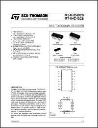 M74HC4028 Datasheet