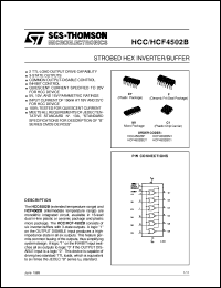 HCF4502B Datasheet