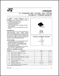 STB3020L Datasheet