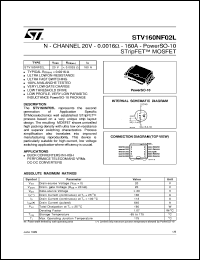 STV160NF02L Datasheet