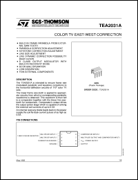 TEA2031A Datasheet