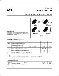 BAS70-06 Datasheet