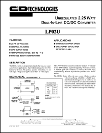 LP02U12S09 Datasheet