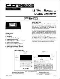 PWR6000-HV Datasheet