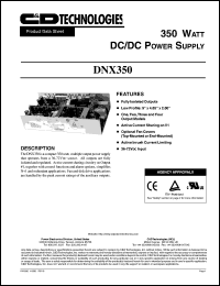 DNX350-U4F Datasheet
