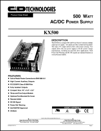 KX500-F5GBNHHN Datasheet