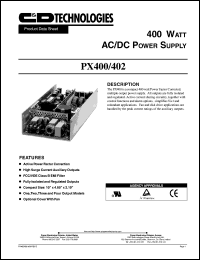 PX400-402-U3B Datasheet