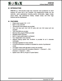 SN66168 Datasheet