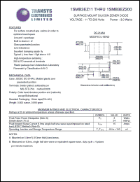 1SMB3EZ19 Datasheet