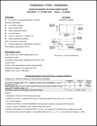 1SMB5943 Datasheet