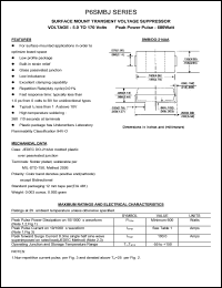 P6SMBJ7-0A Datasheet