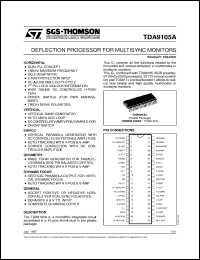 TDA9105A Datasheet