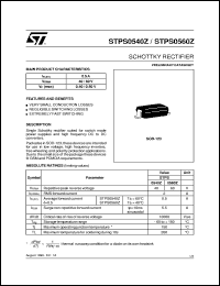STPS0560Z Datasheet