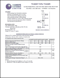 TS600R Datasheet
