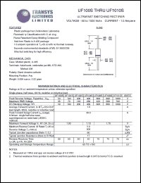 UF106S Datasheet