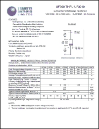 UF302 Datasheet