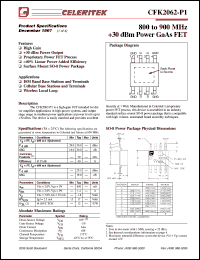 CFK2062-P1-000T Datasheet