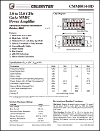 CMM0014-BD Datasheet
