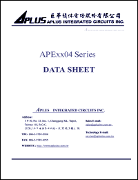 APE1004 Datasheet