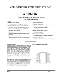 APR6016 Datasheet