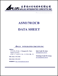 ASM17012CB Datasheet