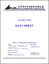 ASM2506C Datasheet