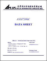 ASM7306C Datasheet