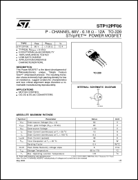 STP12PF06 Datasheet