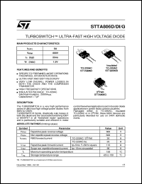 STTA806G Datasheet