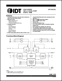 IDT7007S15PF Datasheet