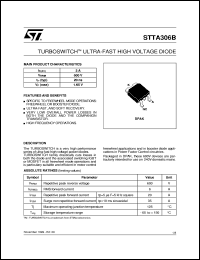 STTA306B Datasheet