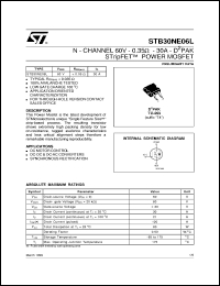 STB30NE06L Datasheet