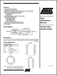 ATF22V10CQZ-20SI Datasheet