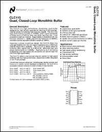 CLC115AJ-QML Datasheet