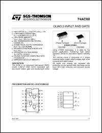 74AC08 Datasheet