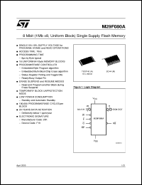 M29F080A90N1 Datasheet