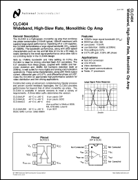 CLC404MDC Datasheet