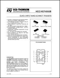 HCF4093B Datasheet