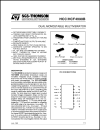 HCF4098B Datasheet