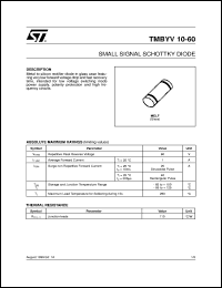 TMBYV10-60 Datasheet