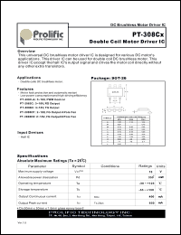 PT-308C-A Datasheet
