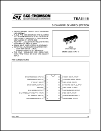 TEA5116 Datasheet