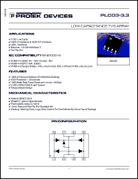PLC03-3.3 Datasheet