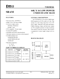 T15N1M16A-70SI Datasheet