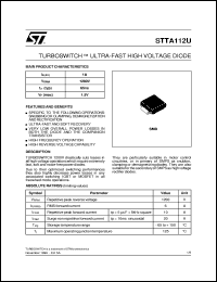 STTA112U Datasheet